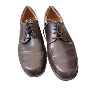 ECCO Mens brown  Dress Leather Oxford Lace Shoes  SIZE: 45